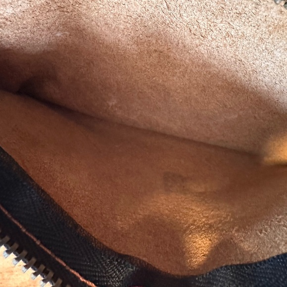 MacClay Leather Distressed Brown Crossbody Bag Handmade Sm 4x6 Marbled Rustic - Picture 11 of 15